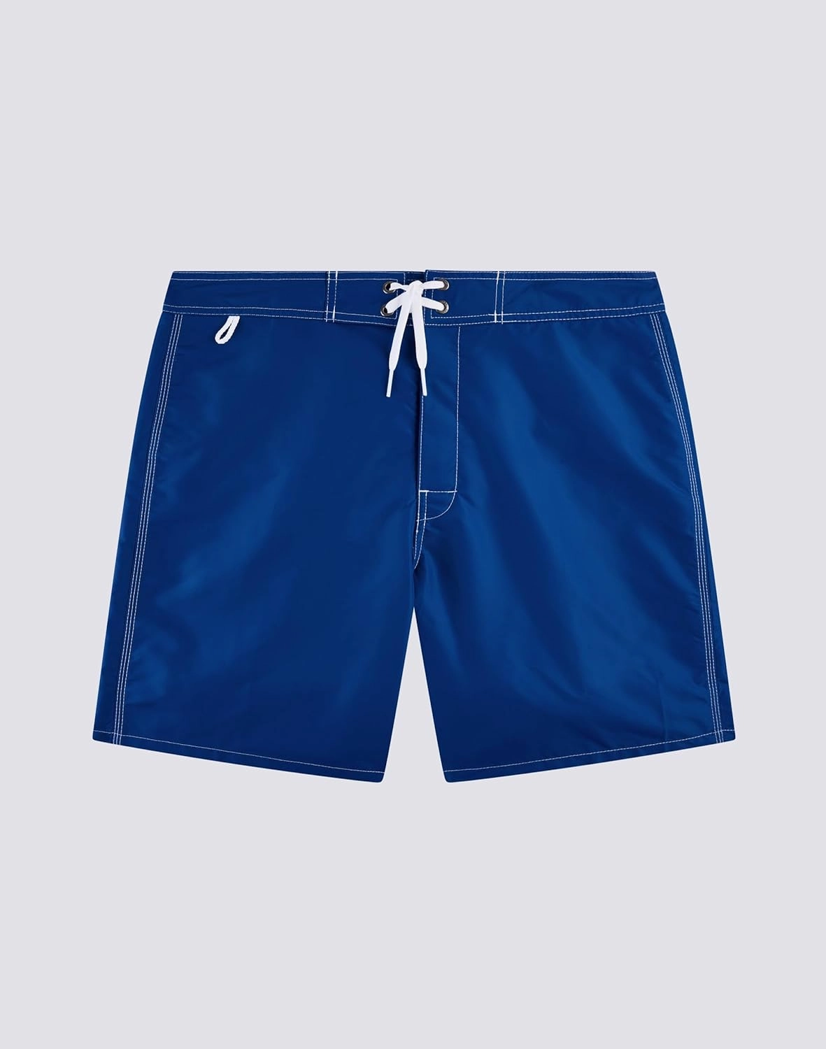 Mens Fixed Waist Boardshort, Swim Trunks 16" Length 7.5" Inseam