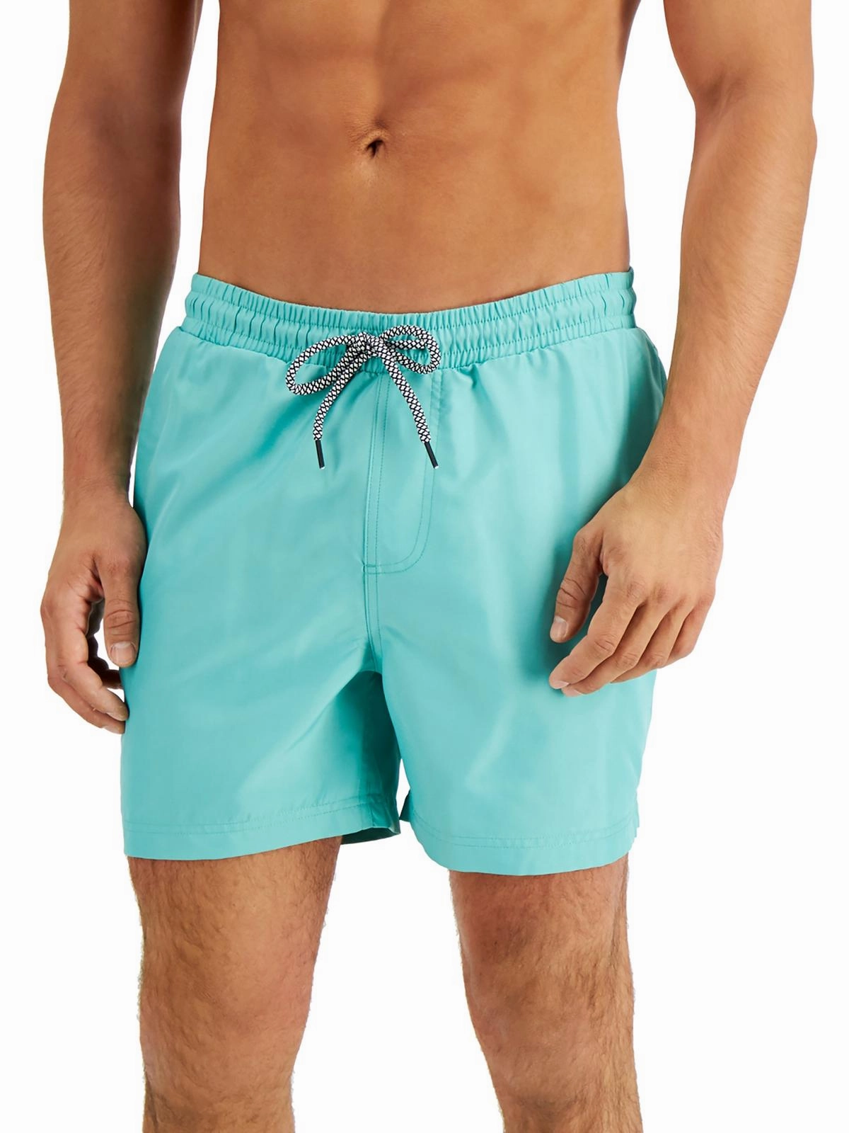 Mens Quick Dry 5" Inseam Swim Trunks