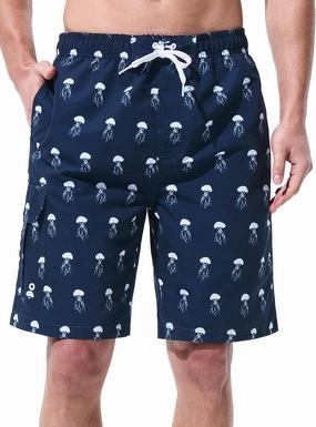 Mens Swim Trunks Board Shorts Swim Shorts Quick Dry 9 Inch Beach Swimwear