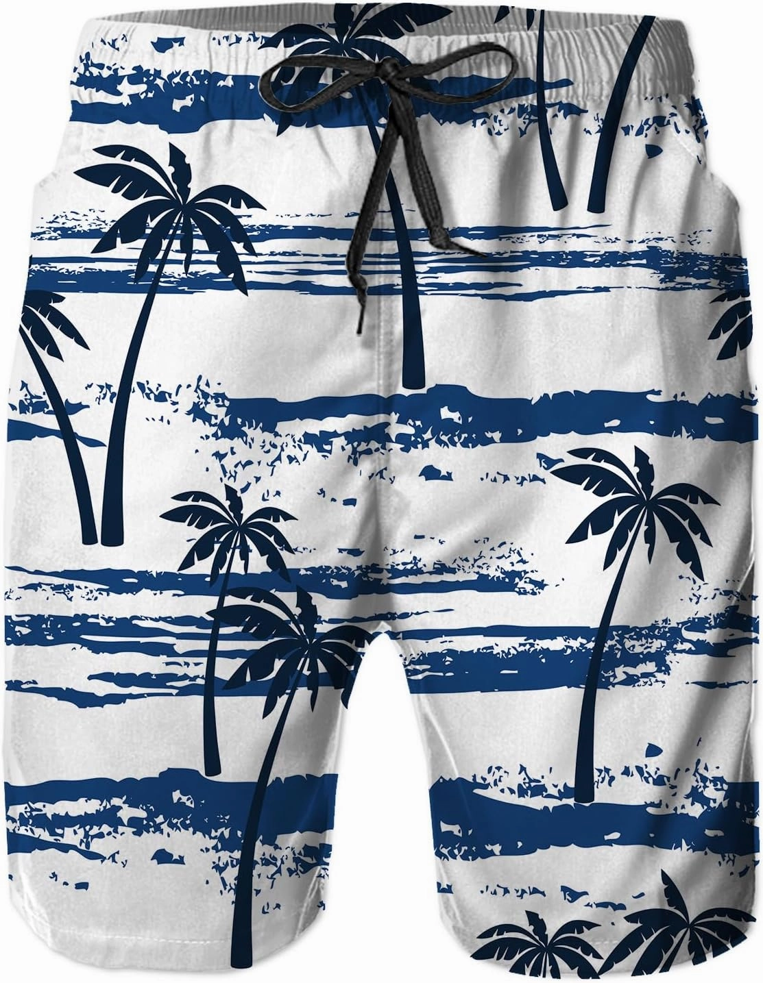 Mens Swim Trunks,Quick Dry Bathing Suits Summer Board Beach Shorts with Mesh Lining