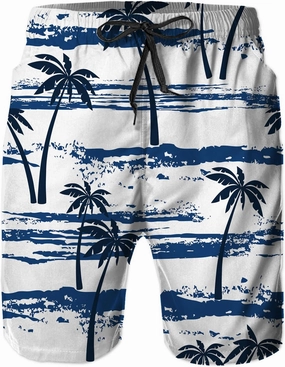 Mens Swim Trunks,Quick Dry Bathing Suits Summer Board Beach Shorts with Mesh Lining