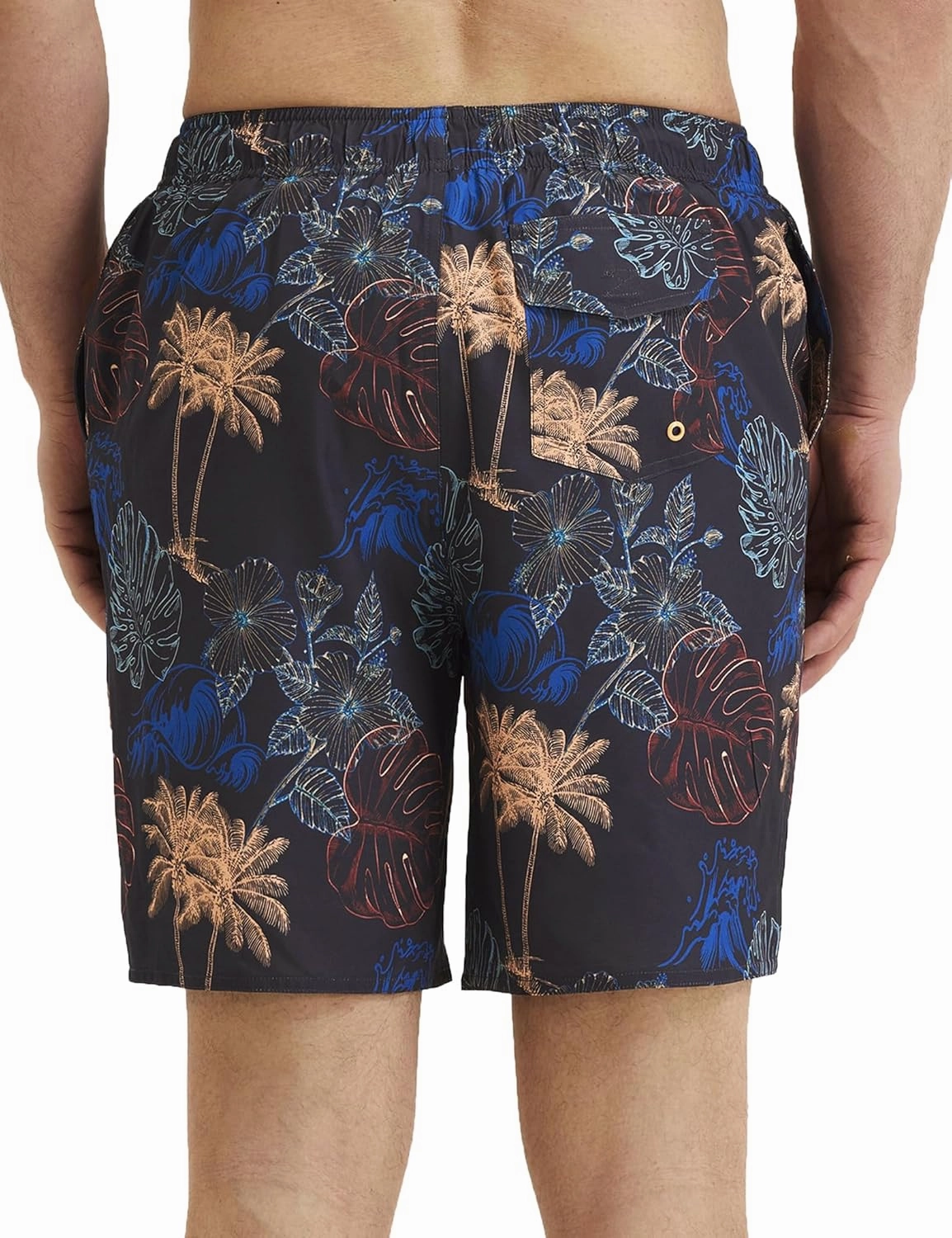 Mens Swim Trunks with Compression Liner 8 inch Quick-Dry Lightweight 2 in 1 Board Shorts 4-Way Stretch UPF 50 