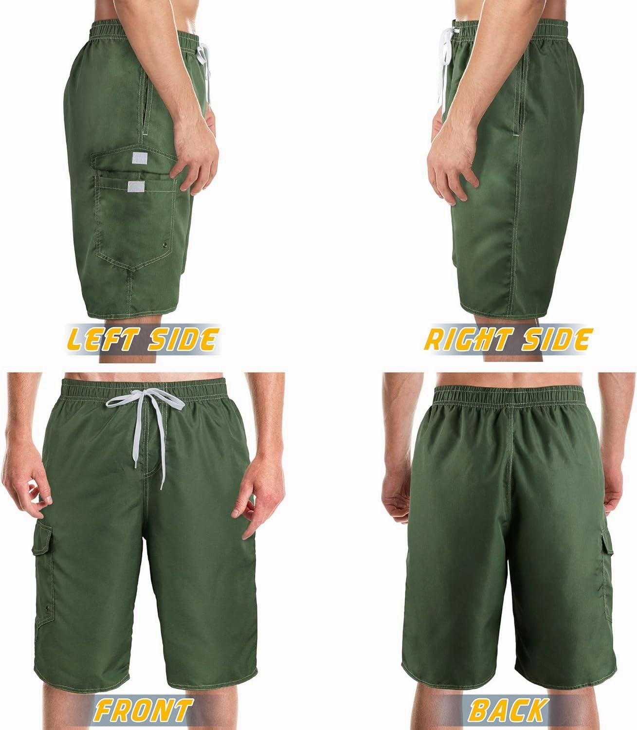 Mens Swimming Trunks Swim Trunks Quick Dry Swim Shorts with Mesh Lining Funny Swimwear Bathing Suits