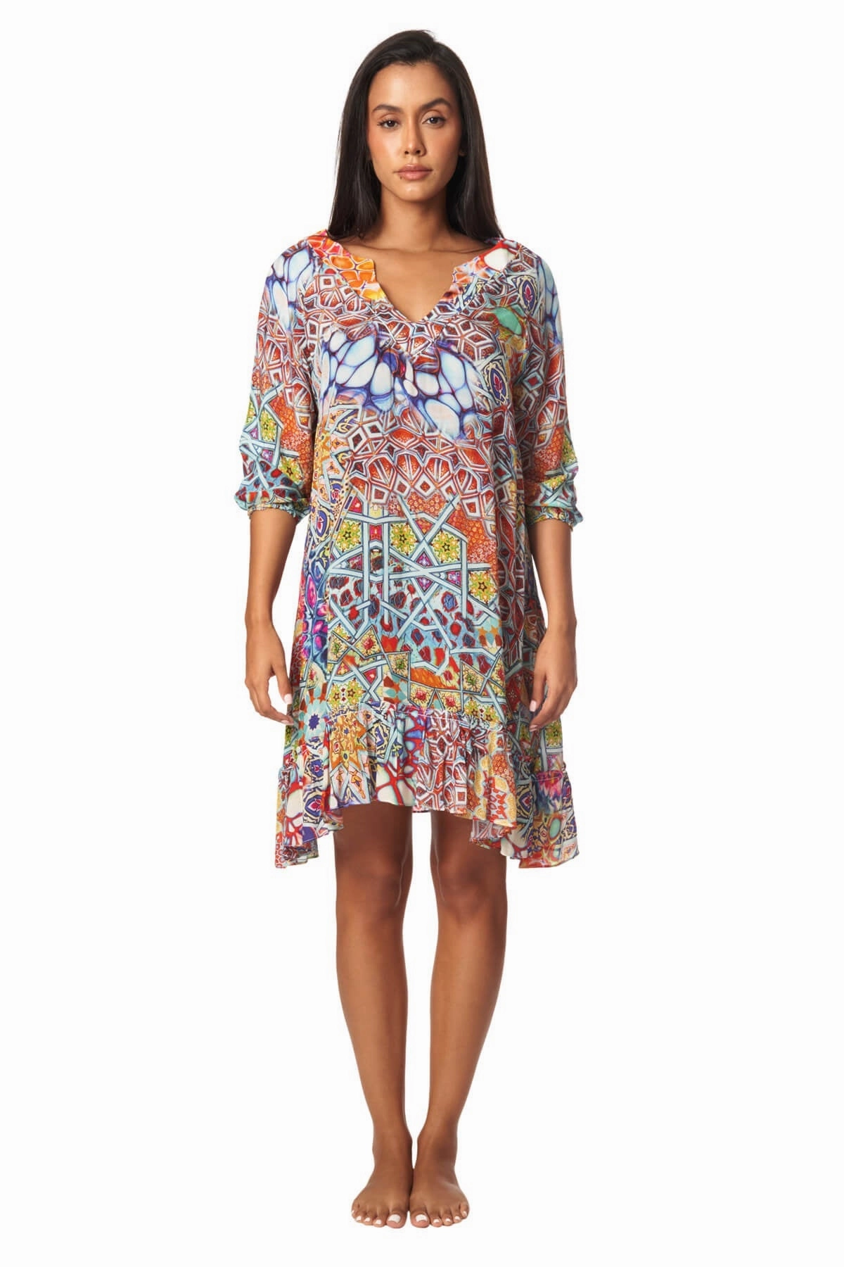 Meri Short Sleeve Dress
