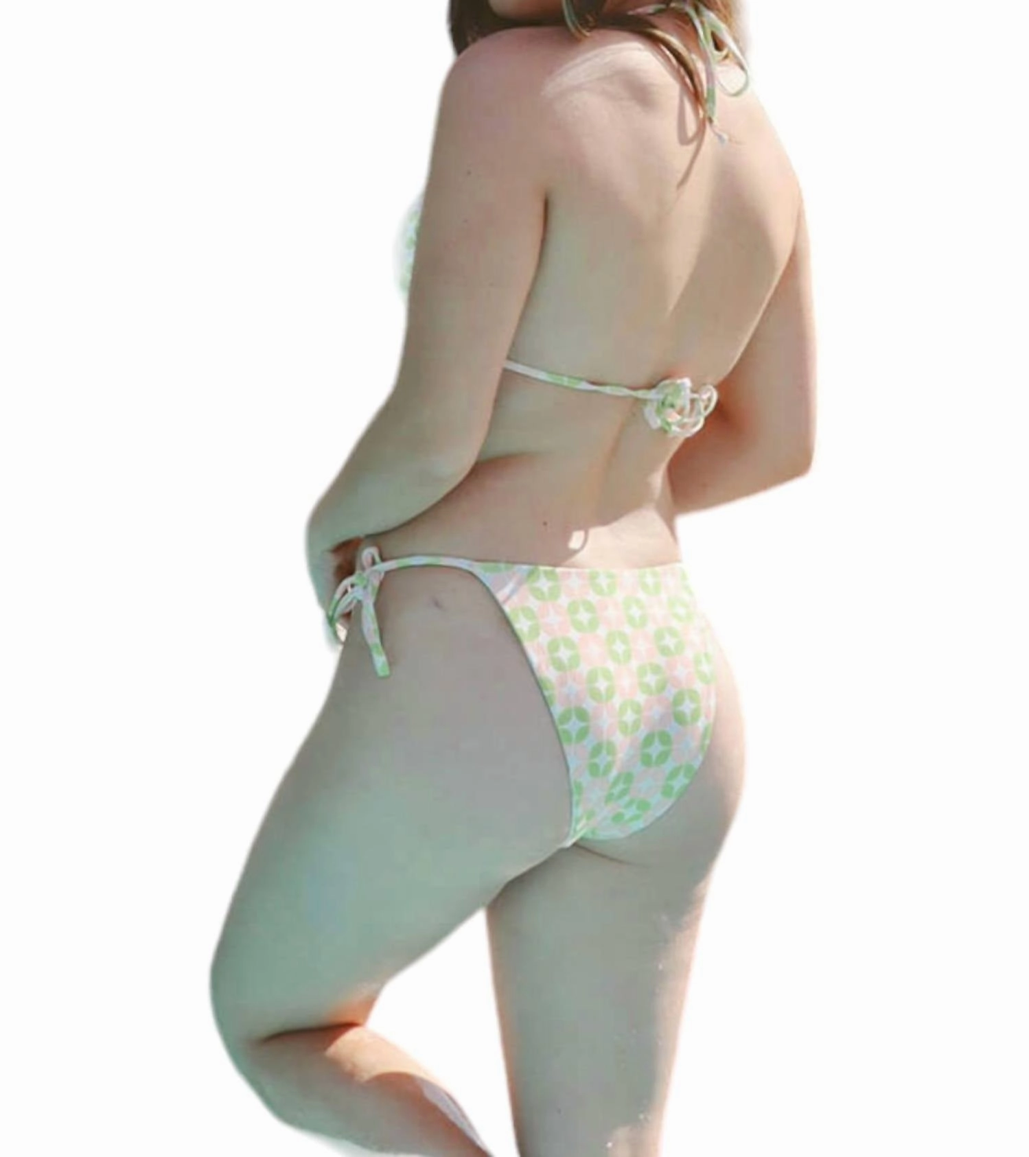 Mia Bikini Top In Retro Pop