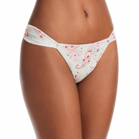 Mia Womens Paisley Hipster Swim Bottom Separates