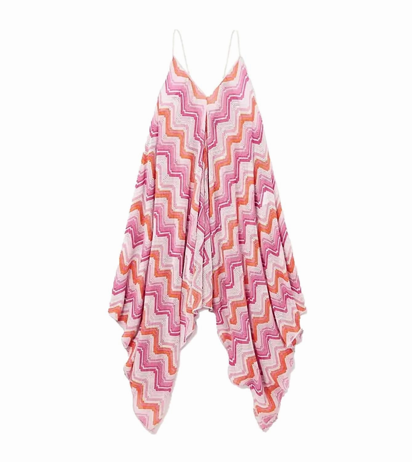 Microshade Long Cover Up In Pink