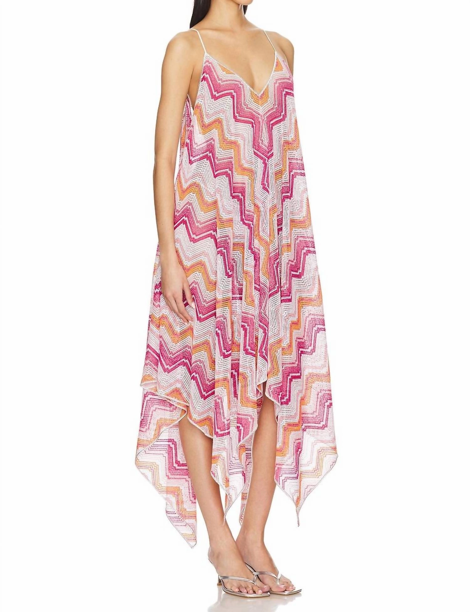 Microshade Long Cover Up In Pink