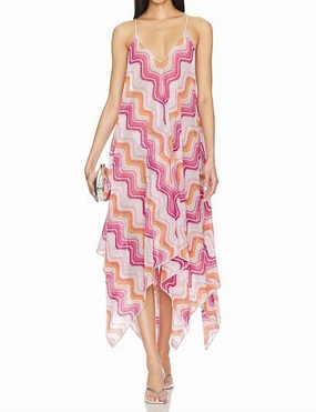 Microshade Long Cover Up In Pink