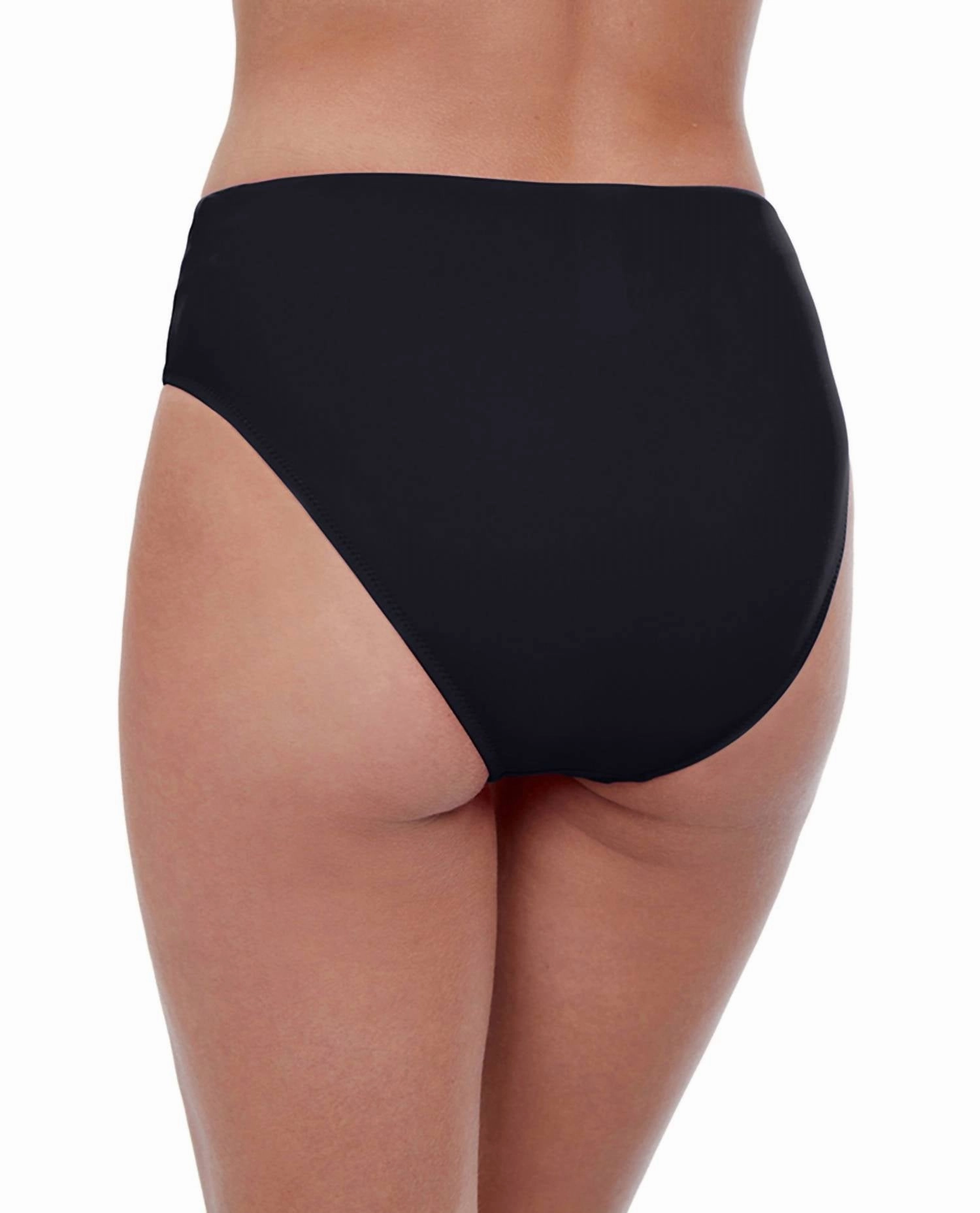 Mid Rise Tankini Bottom In Tutti Frutti Black