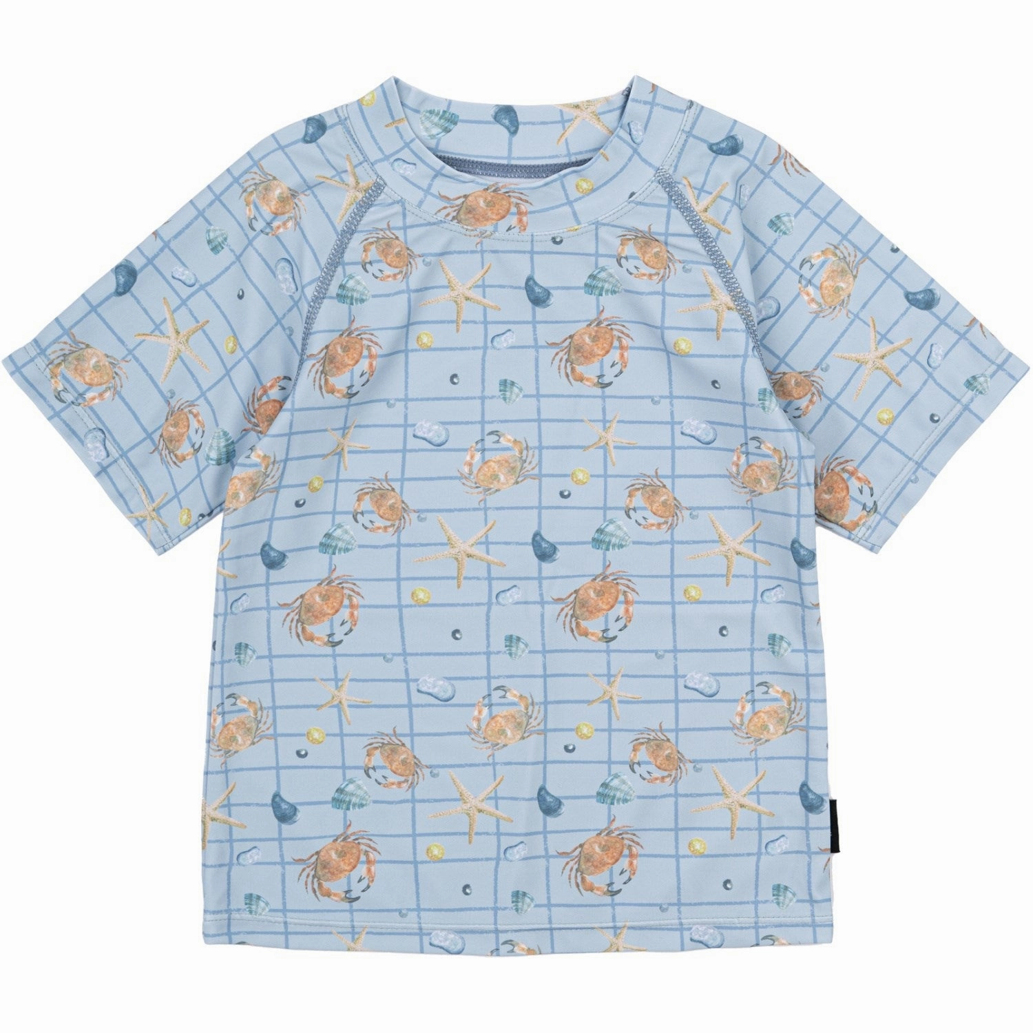 Mikk-Line Faded Denim AOP UV Shirt Recycled