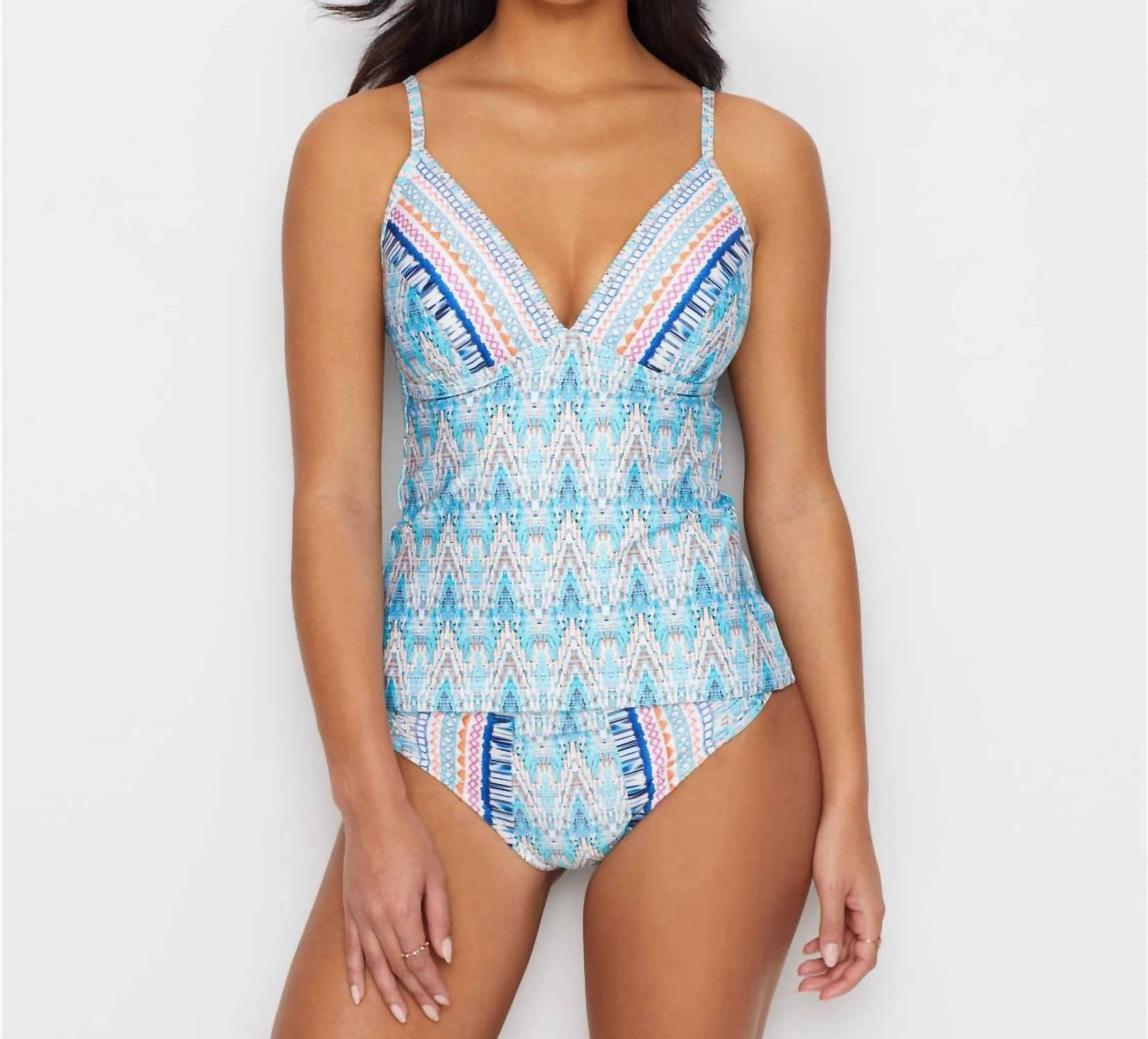 Milano Side Shirred Hipster In Multi