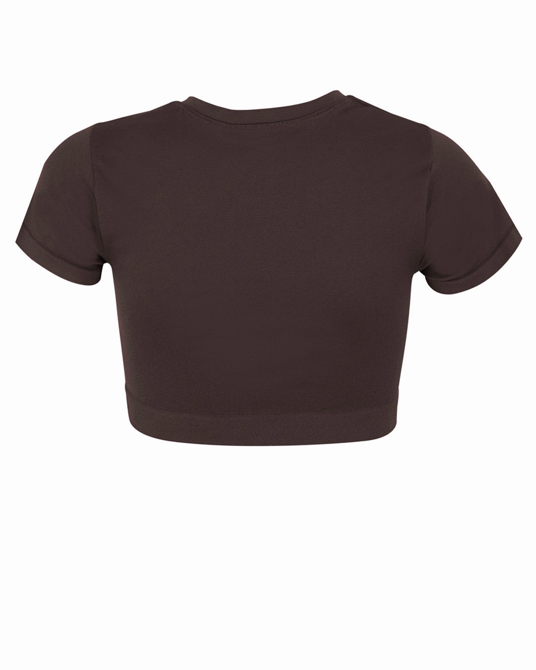 MINDFUL Crop Top | Chocolate Brown