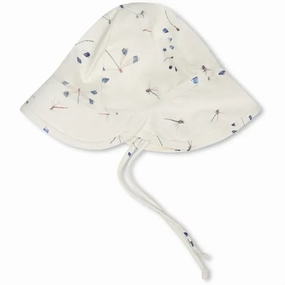 MINI A TURE Gustas Printed UV50  Sun Hat Yellow Dragonflies