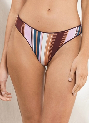 Mocca Sublimity Bikini Bottom In Purple