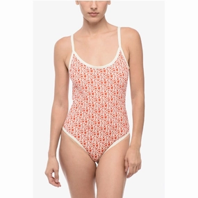 Moncler All-Over Logoed One-Piece Women's Swimsuit