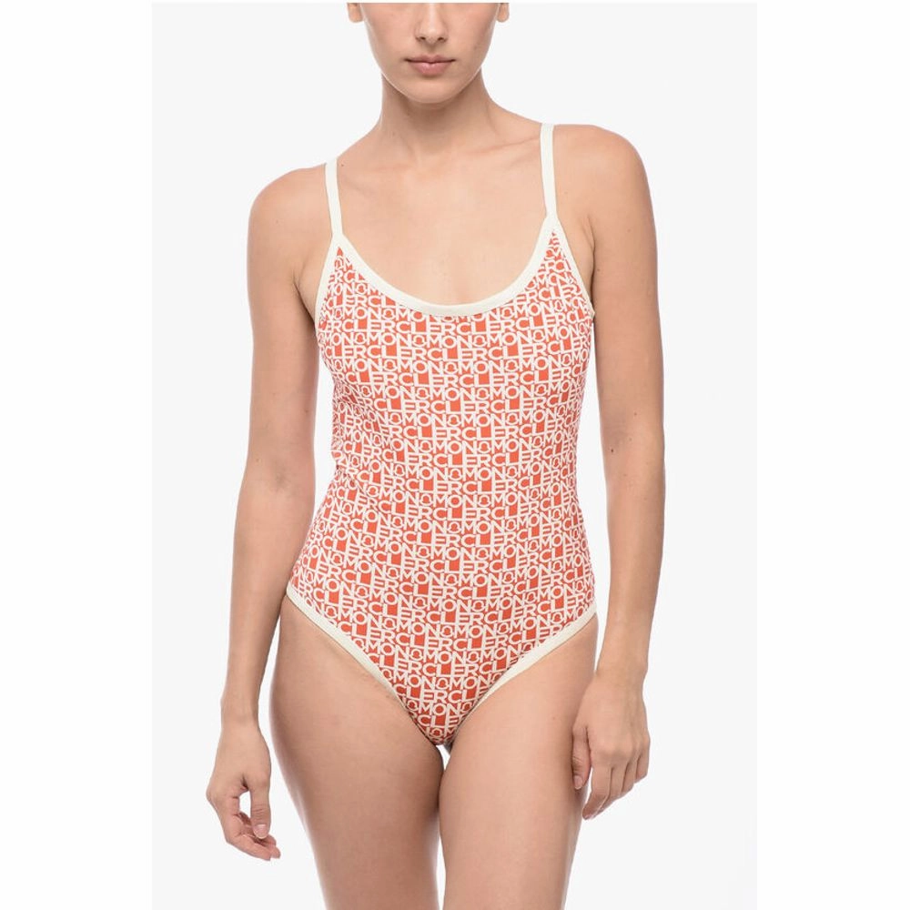 Moncler All-Over Logoed One-Piece Women's Swimsuit
