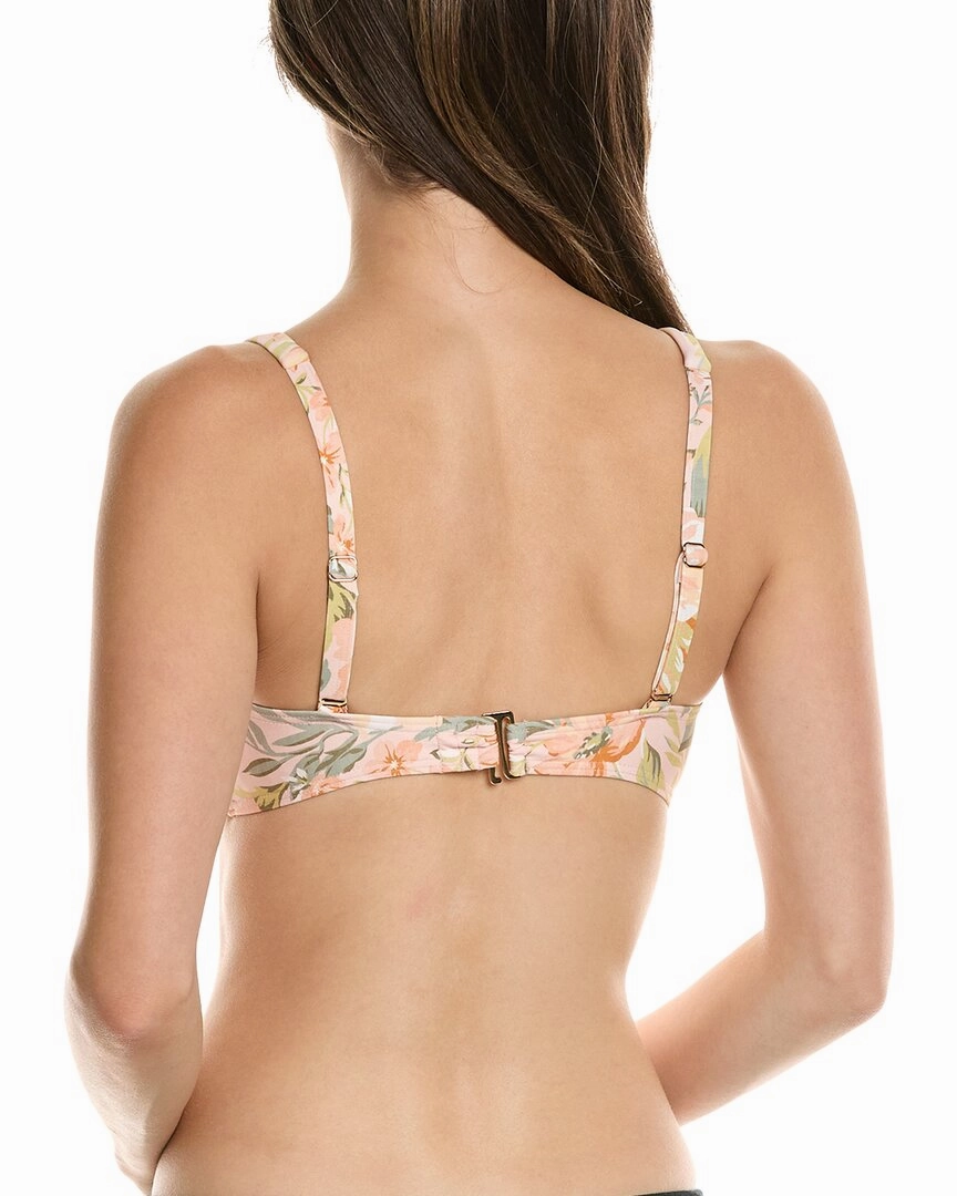 Monte and Lou Multi Fit Twist Crop Bikini Top