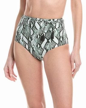 Monte and Lou Retro High-Waist Bikini Bottom