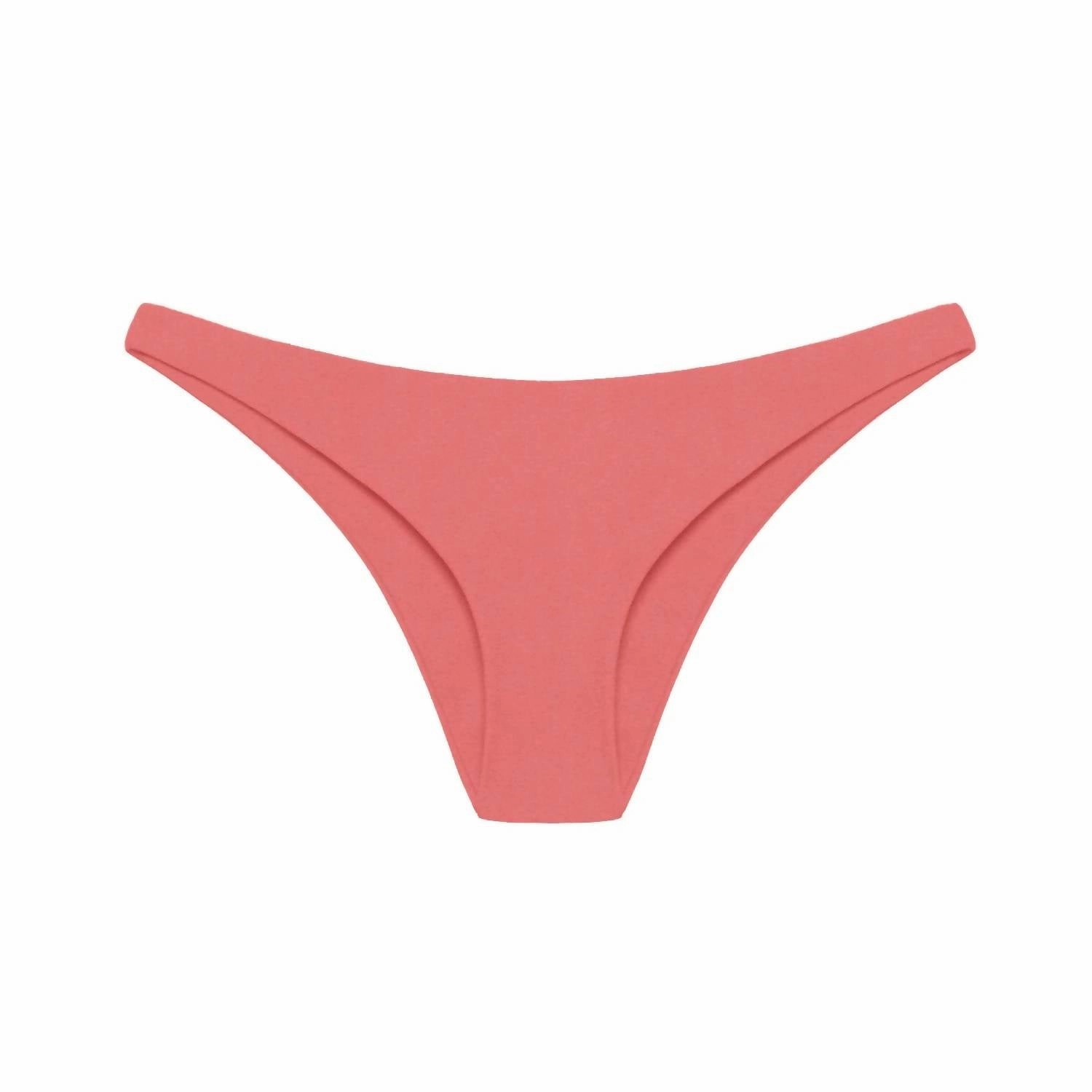 Most Wanted Bikini Bottom In Coral Terry