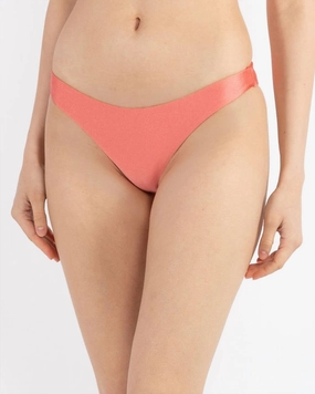 Most Wanted Bikini Bottom In Coral Terry