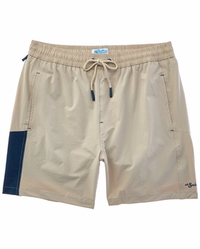 Mr.Swim Colorblocked Stretch Compression Swim Trunk