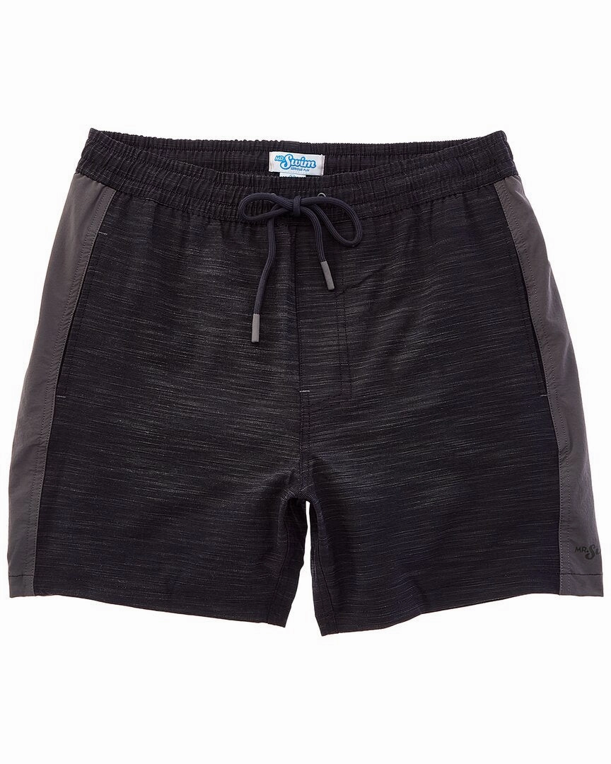 Mr.Swim Colorblocked Stretch Compression Swim Trunk
