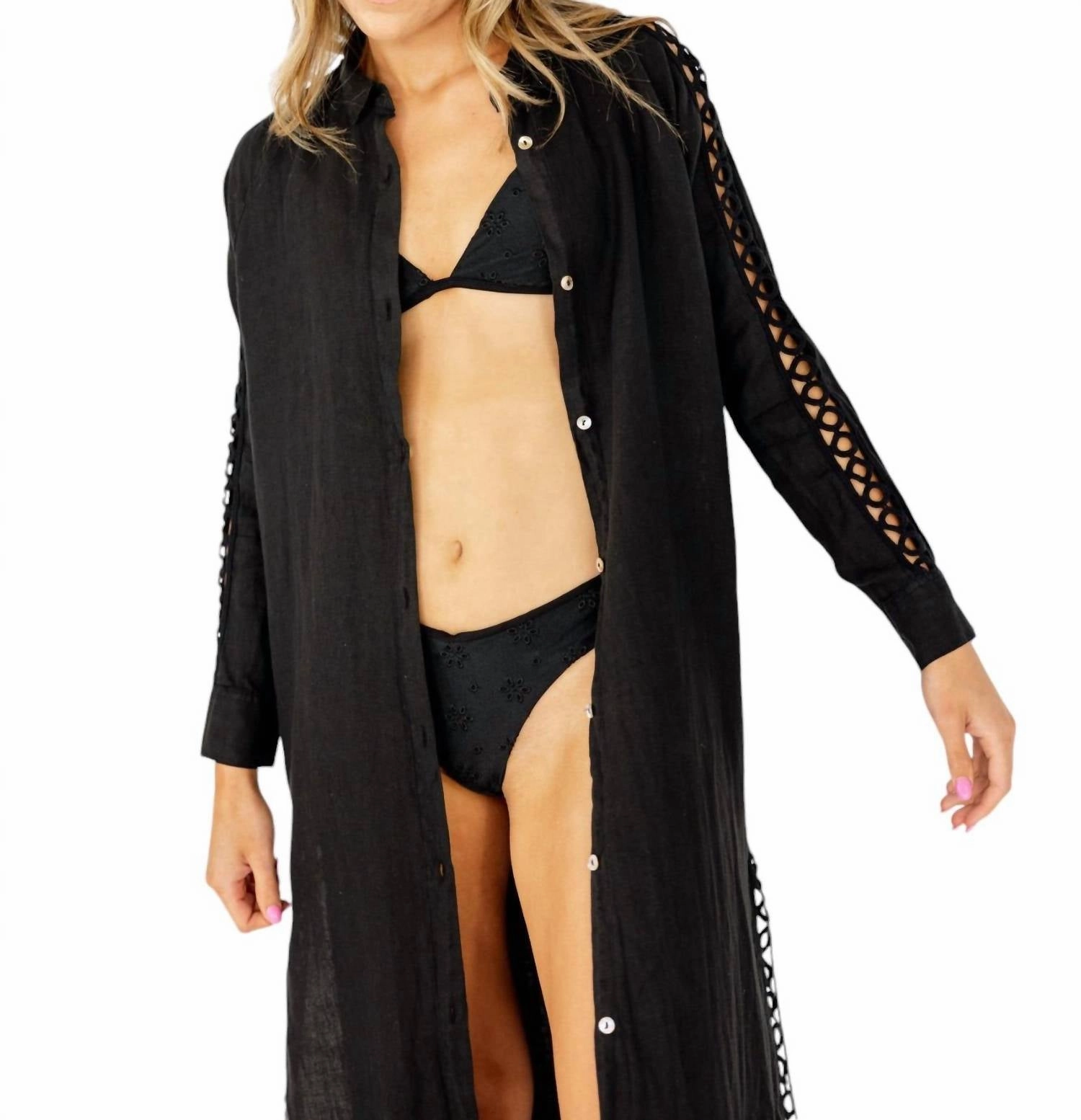 Mrs Bianca Dress In Black