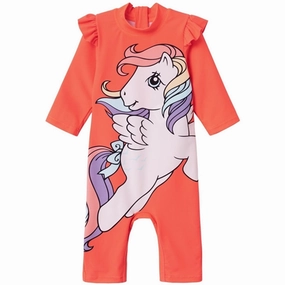 Name it Fiery Coral Masa My Little Pony 3/4 UV Swim Bodysuit