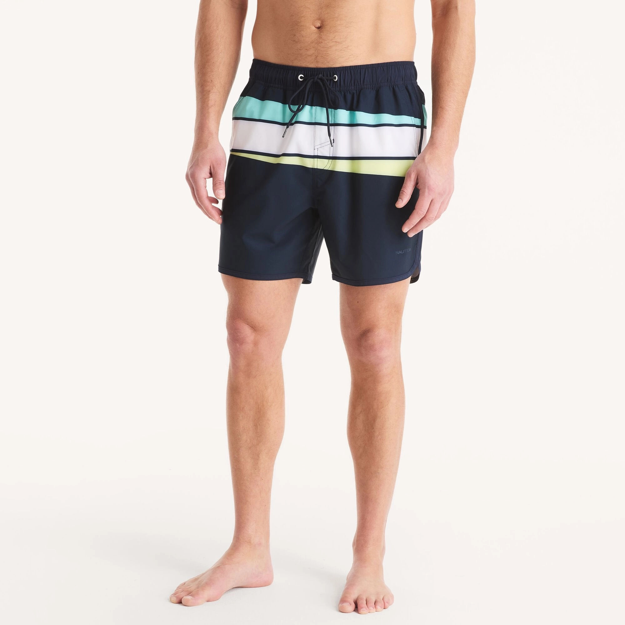 Nautica Mens 6" Quick-Dry Swim