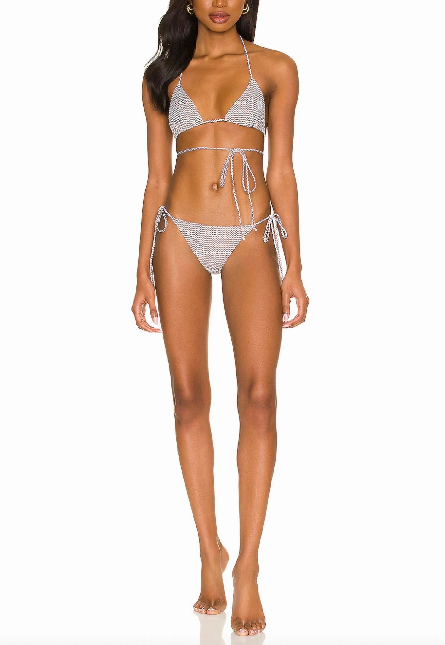 Nomi Bikini Bottoms In Milleha Print