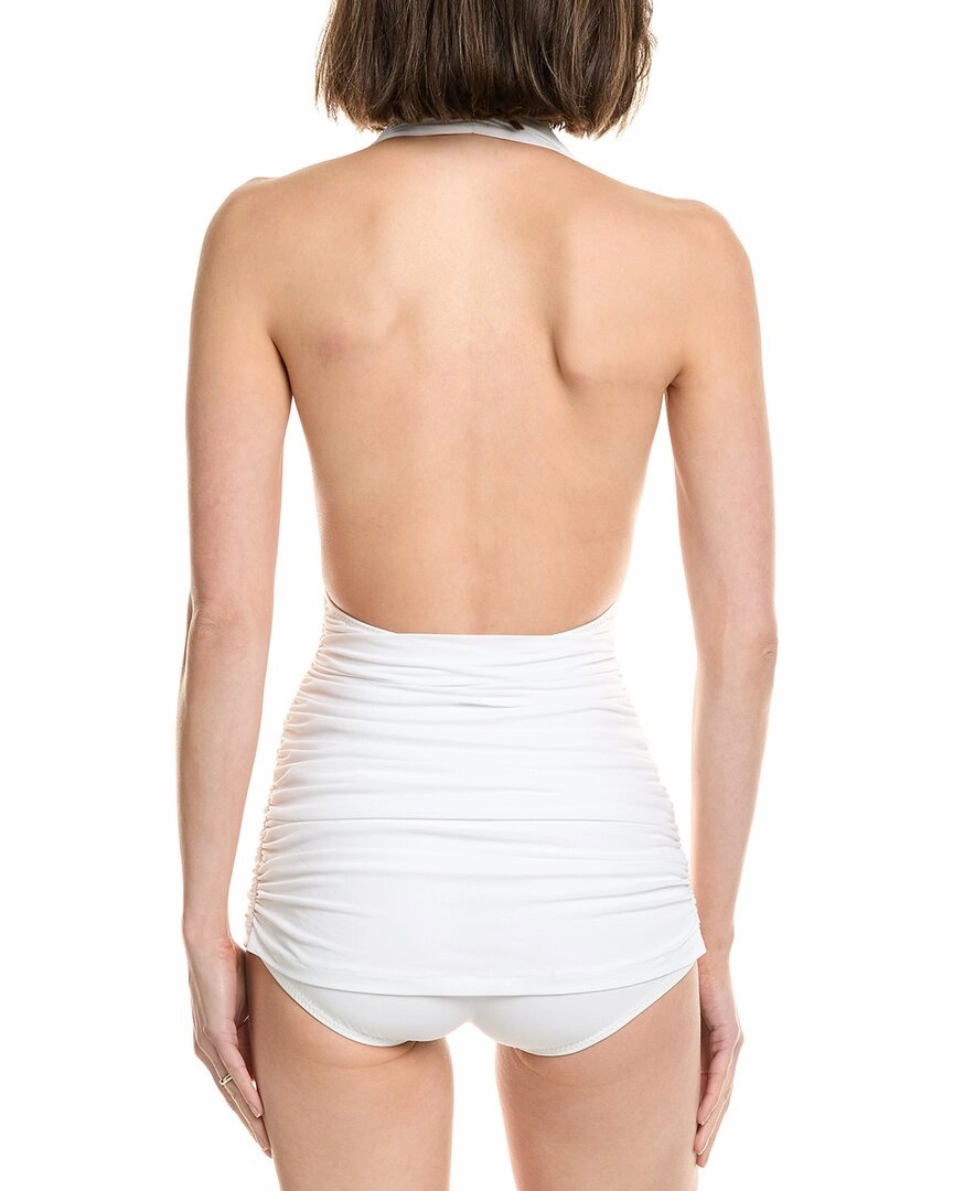 Norma Kamali Halter One-Piece