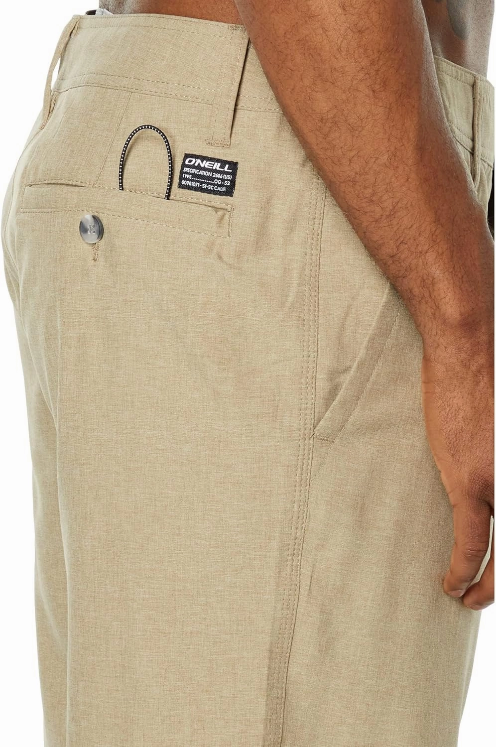 O'NEILL Men's 21 Inch Loaded 2.0 Hybrid Shorts - Water Resistant Mens Shorts with Quick Dry Stretch Fabric and Pockets