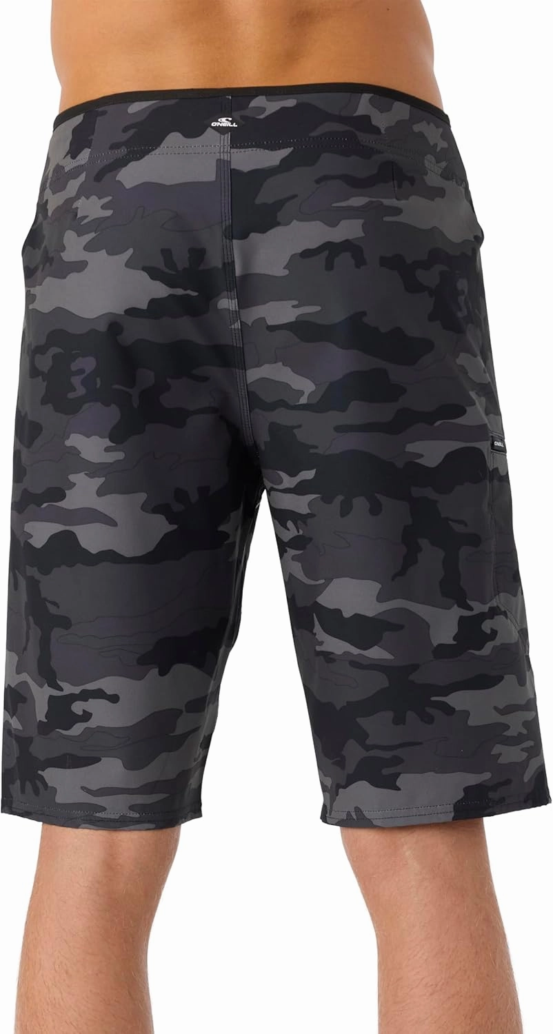 O'NEILL Men's Board Shorts 21 Inch Outseam GI Jack - Quick Dry Board Shorts Men's, Mens Board Shorts for Beach & Surfing