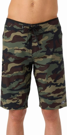 O'NEILL Men's Board Shorts 21 Inch Outseam GI Jack - Quick Dry Board Shorts Men's, Mens Board Shorts for Beach & Surfing