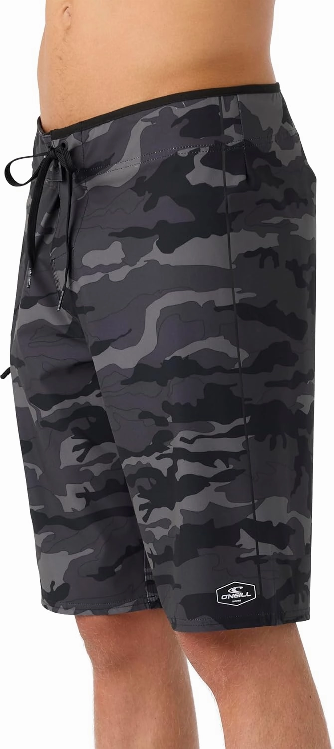 O'NEILL Men's Board Shorts 21 Inch Outseam GI Jack - Quick Dry Board Shorts Men's, Mens Board Shorts for Beach & Surfing