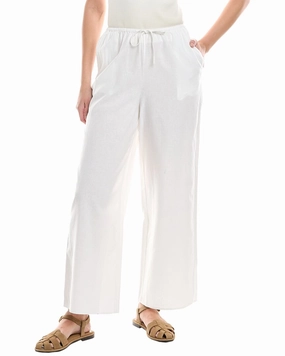 Onia Air Drawstring Linen-Blend Pant
