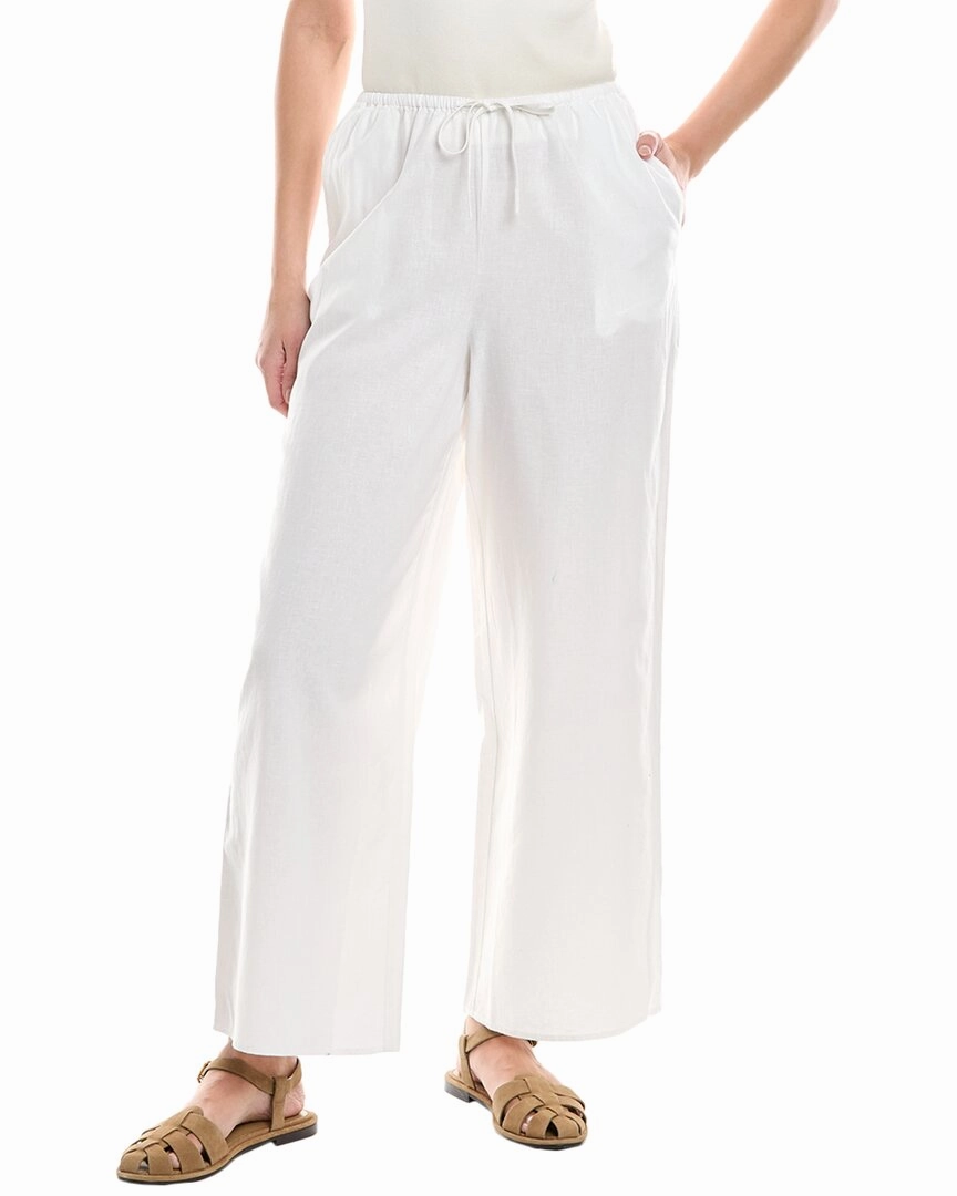 Onia Air Drawstring Linen-Blend Pant