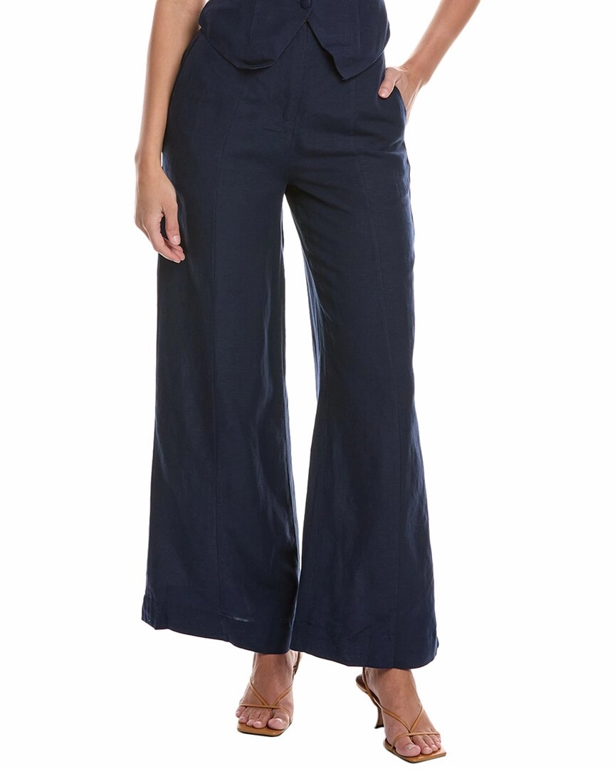 Onia Air Linen-Blend Palazzo Pant