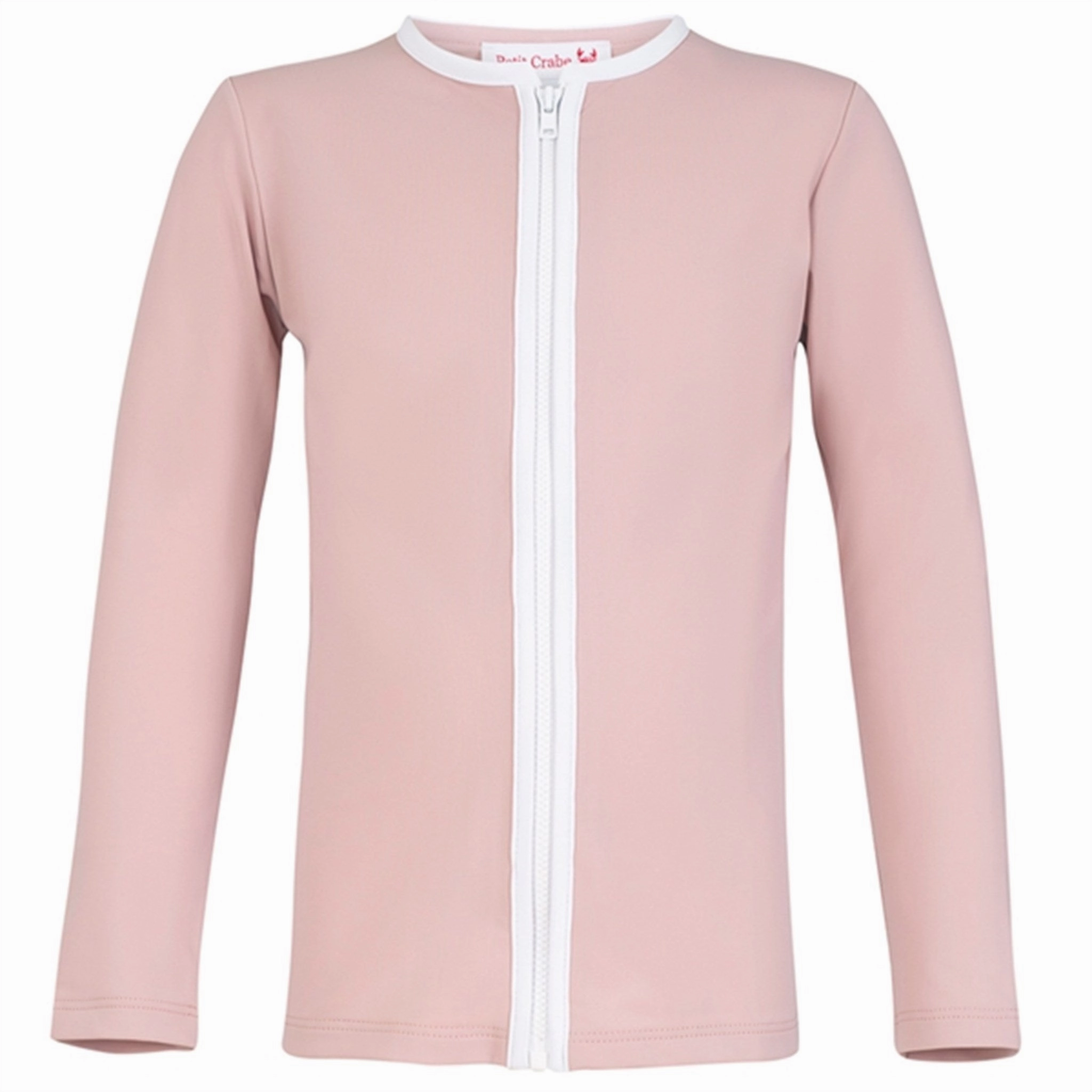 Petit Crabe Rose Nude Etoile Star UV Shirt with Zipper