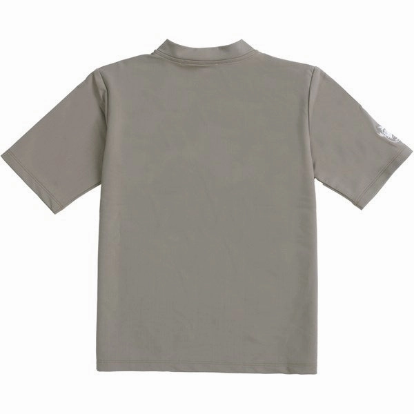 Petit Crabe Taupe Max Half Zip Swim Shirt