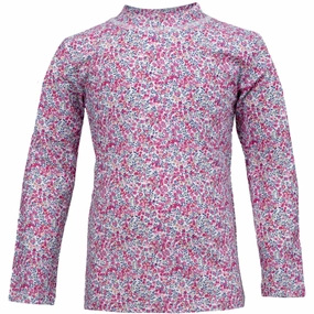 Petit Crabe Wiltshire Bud Sydney Uv Swimshirt L/S - Made With Liberty Fabric