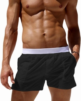 PetPhindU Men's Swim Trunks Board Shorts Summer Quick Dry Swimsuits Unlined Transparent Bathing Suit