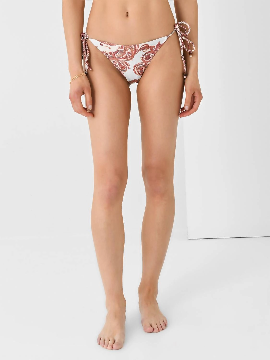 Picone Bikini Bottom In Alessia Paisley