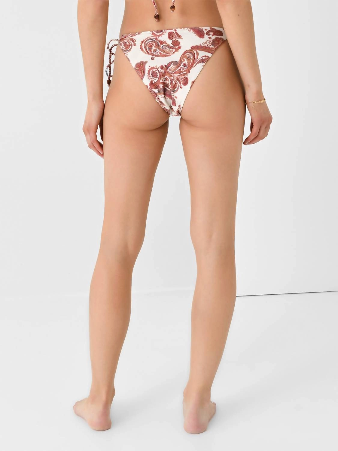 Picone Bikini Bottom In Alessia Paisley