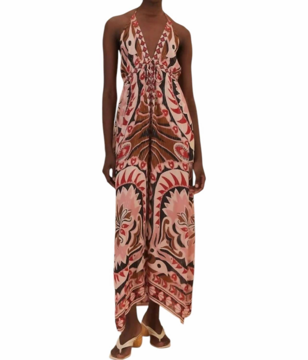 Pineapple Jewelry Cover Up In Pink