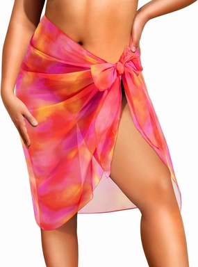 Pinup Fashion Plus Size Swimsuit Cover Ups Women Sarong Wraps Chiffon Beach Sheer Pareo