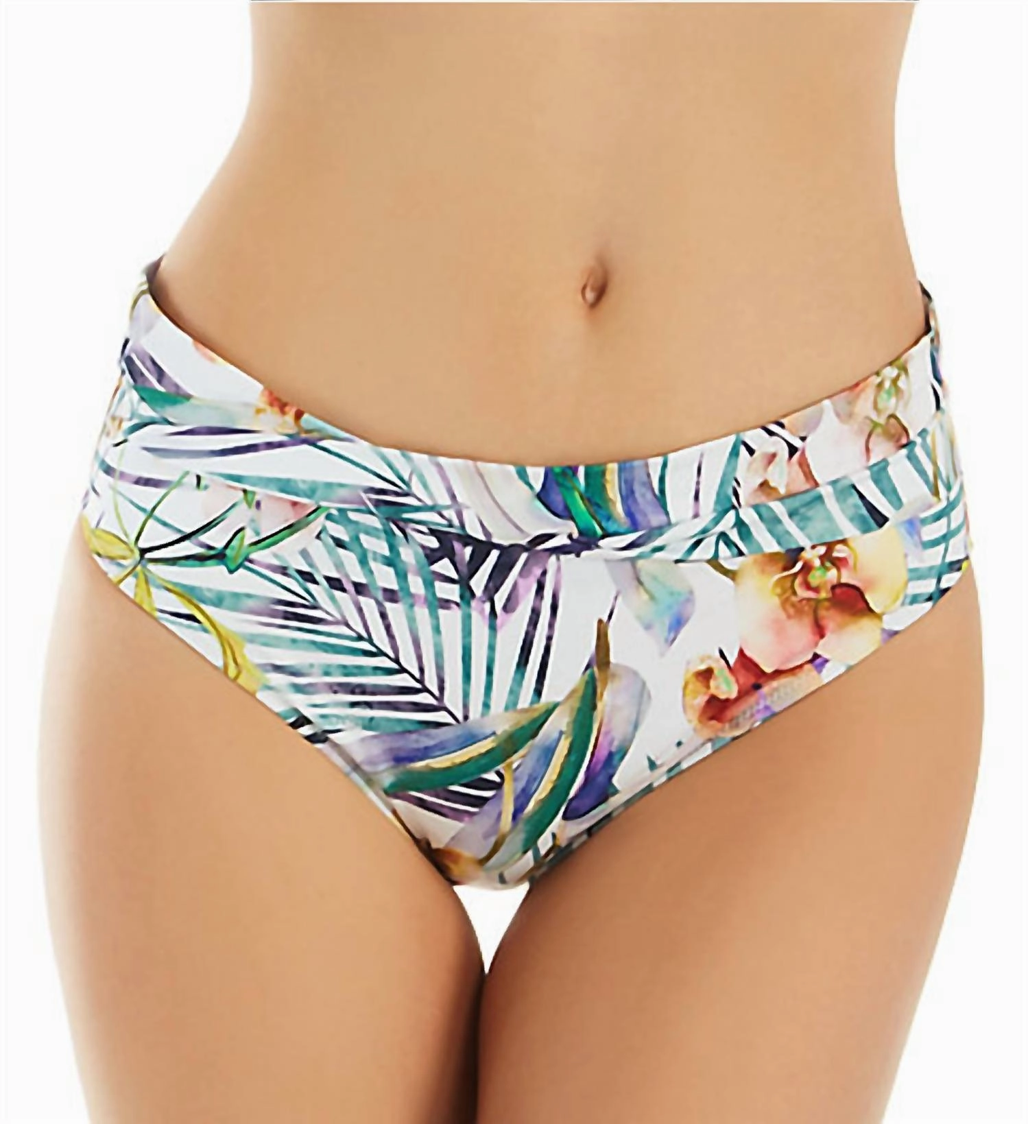 Playa Blanca Classic Twist Brief Swim Bikini In Multi