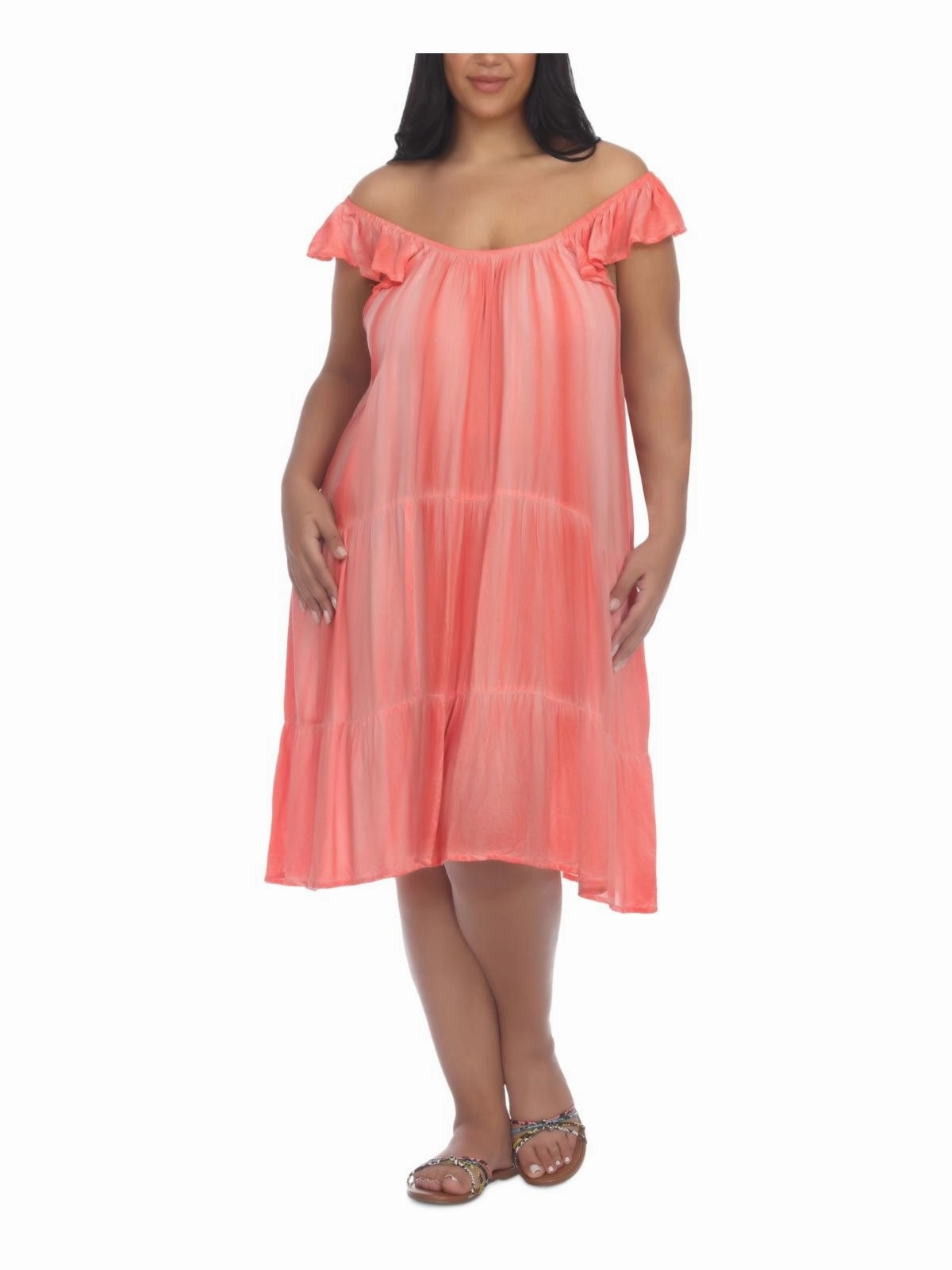 Plus Womens Beachwear Summer Cover-Up