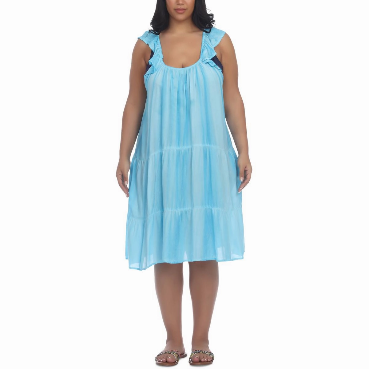 Plus Womens Beachwear Summer Cover-Up